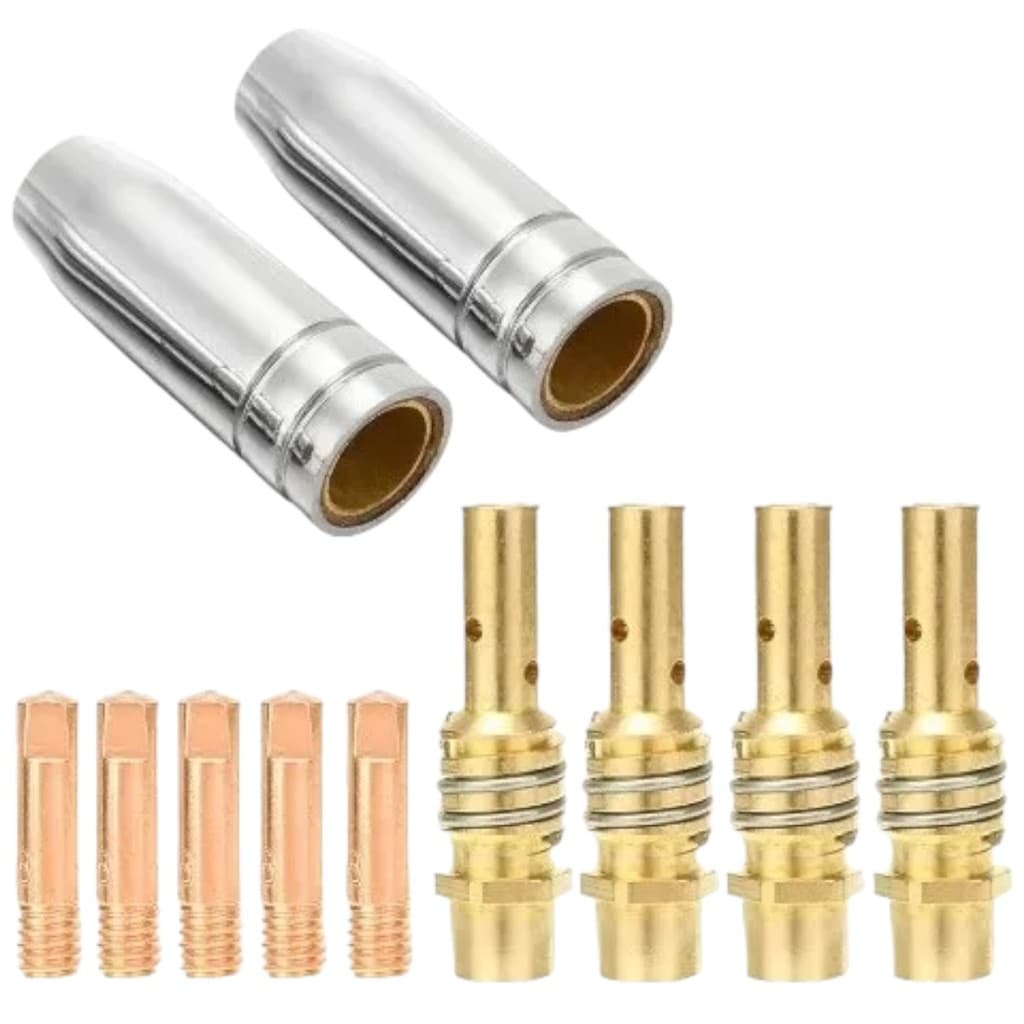 Kit Bico De Contato 1,0mm Tocha Solda Mig Mag Completo 11 Pç