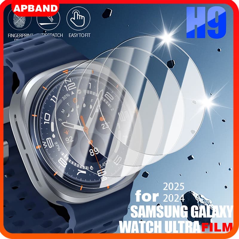 Película Protetora De Com Vidro Tela Temperada Para Relógio Smartwatch Samsung Galaxy Watch Ultra 47mm