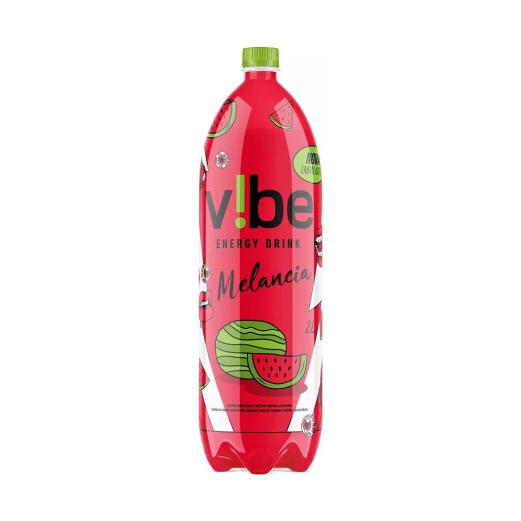 Energético Vibe Sabor Melancia 2L Energy Drink