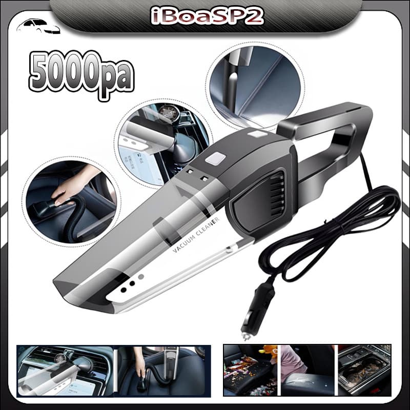 5000pa Aspirador de Pó Automotivo TurboLux Luxcar 120W