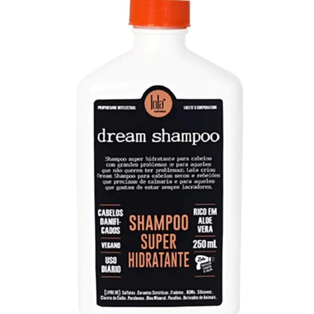 Dream Cream - Shampoo Lola Cosmetics 250ml Super Hidratante