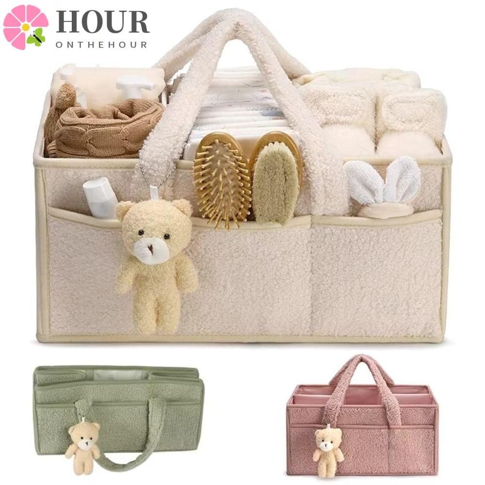 Sacola De Hora , Para Itens Recém-Nascidos Do Bebê Coisas Saco De Fraldas Casual , Grande Capacidade Organizador Da Mãe