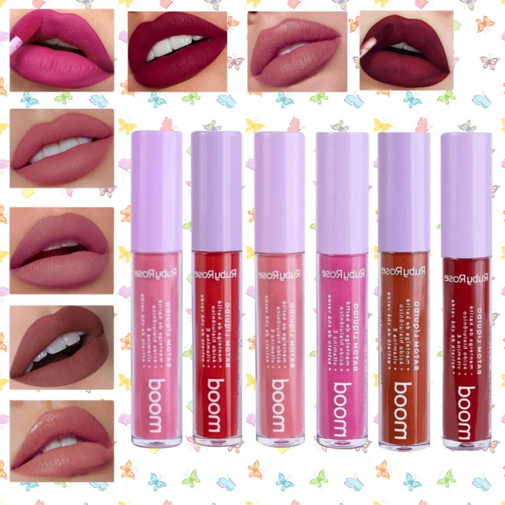 Batom Liquido Mood Matte - Diversas Cores - Ruby Rose