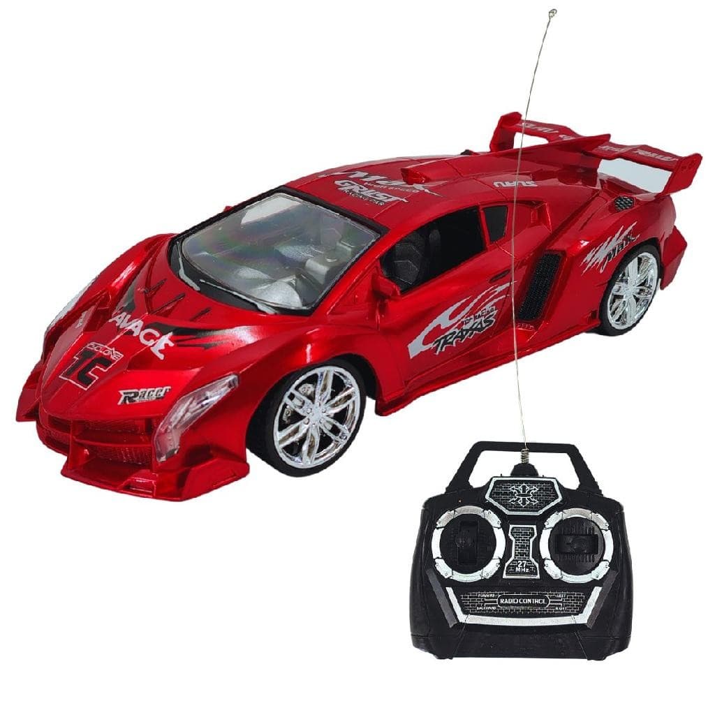 Carrinho de Controle Remoto Esportivo Lamborghini Vermelho 25cm – Pica Pau Brinquedos