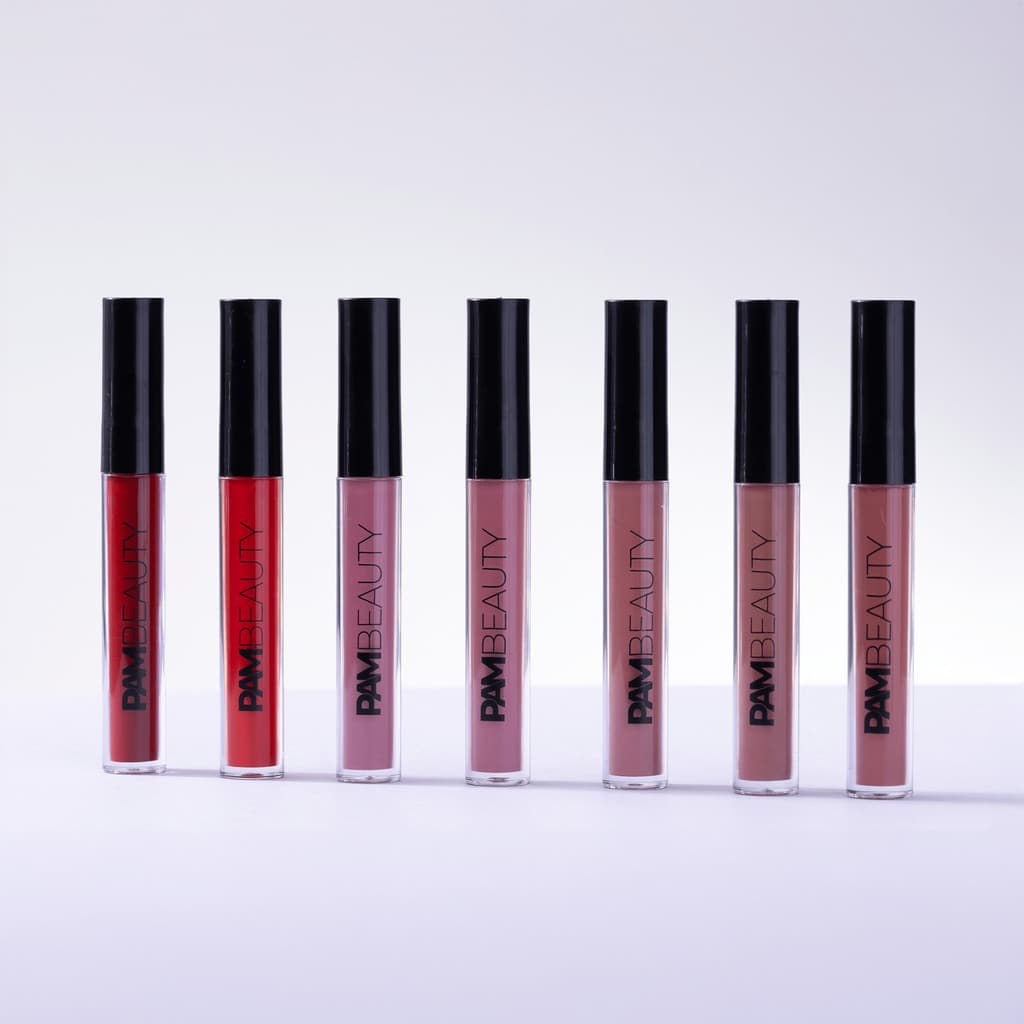 Batom Líquido Matte PAM Beauty – Longa Duração, Cor Intensa e Conforto nos Lábios 4ml