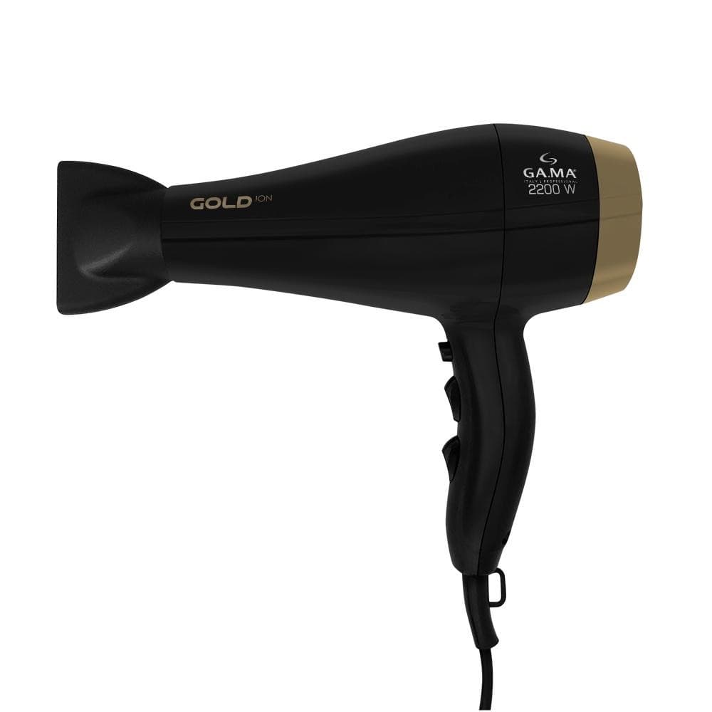 Secador de Cabelo 2200W Profissional Gold Íon GAMA ITALY 127V