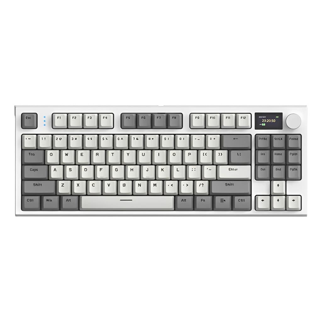 Teclado Mecânico Gamer Bluetooth Tri Mode 2.4g Attack Shark Com Tela K86rgb