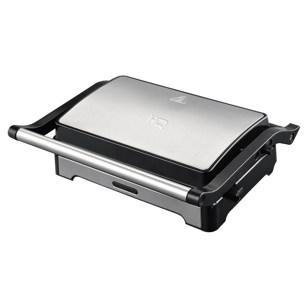 Sanduicheira e Mini Grill HQ 180º 1000W Antiaderente Inox HQ-SG002 220V 