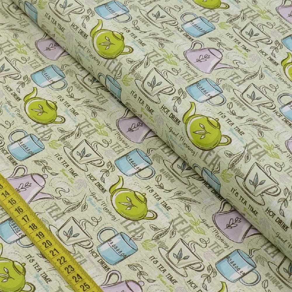 Tecido Estampado para Patchwork - Modern Kitchen: Good Morning (0,50x1,40)