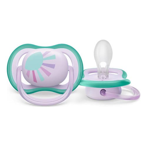 Chupeta Avent Menina Ultra Air 0-6m Lilás