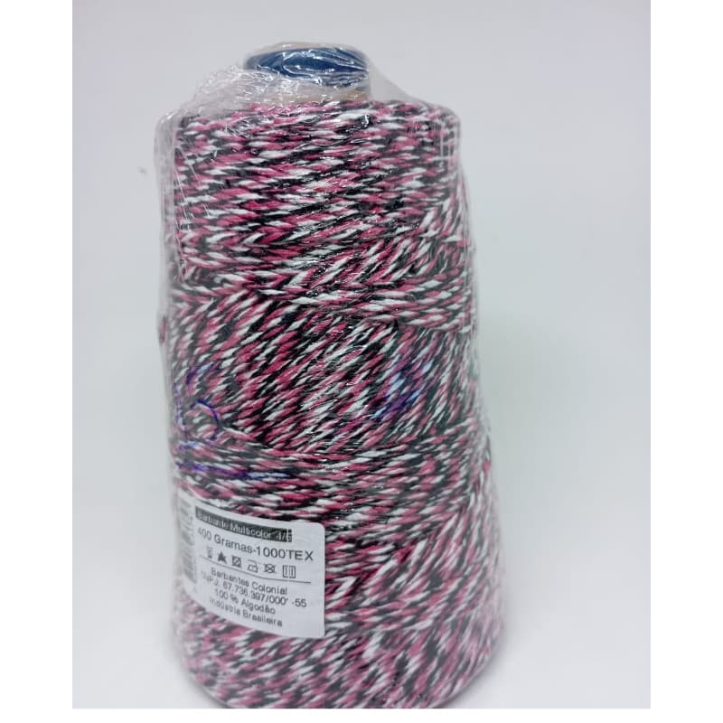 BARBANTES MESCLADO 4/6 PARA ARTESANATO CROCHÊ