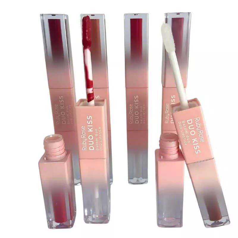BATOM MATTE LÍQUIDO DUO KISS RUBY ROSE HBL6203