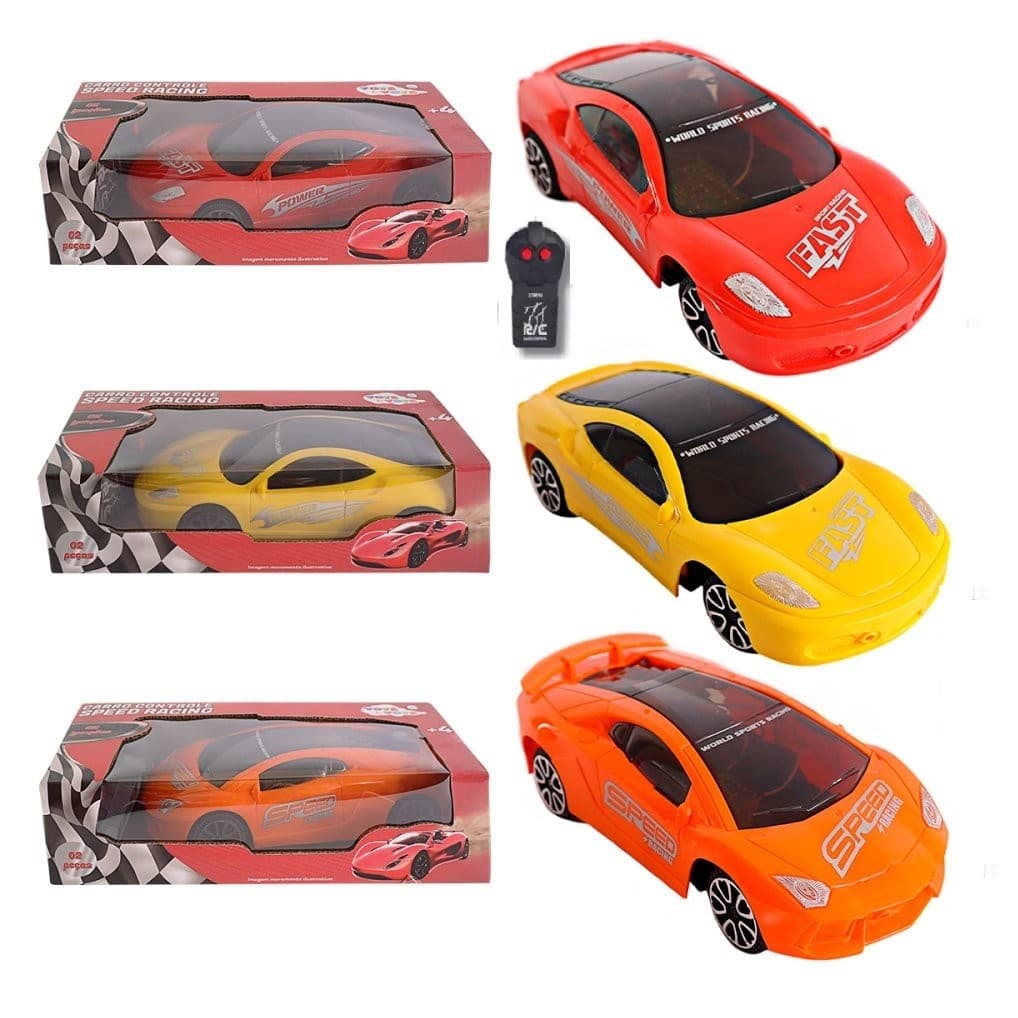 Carrinho Controle Remoto Intantil Speed Racing 2 Funções