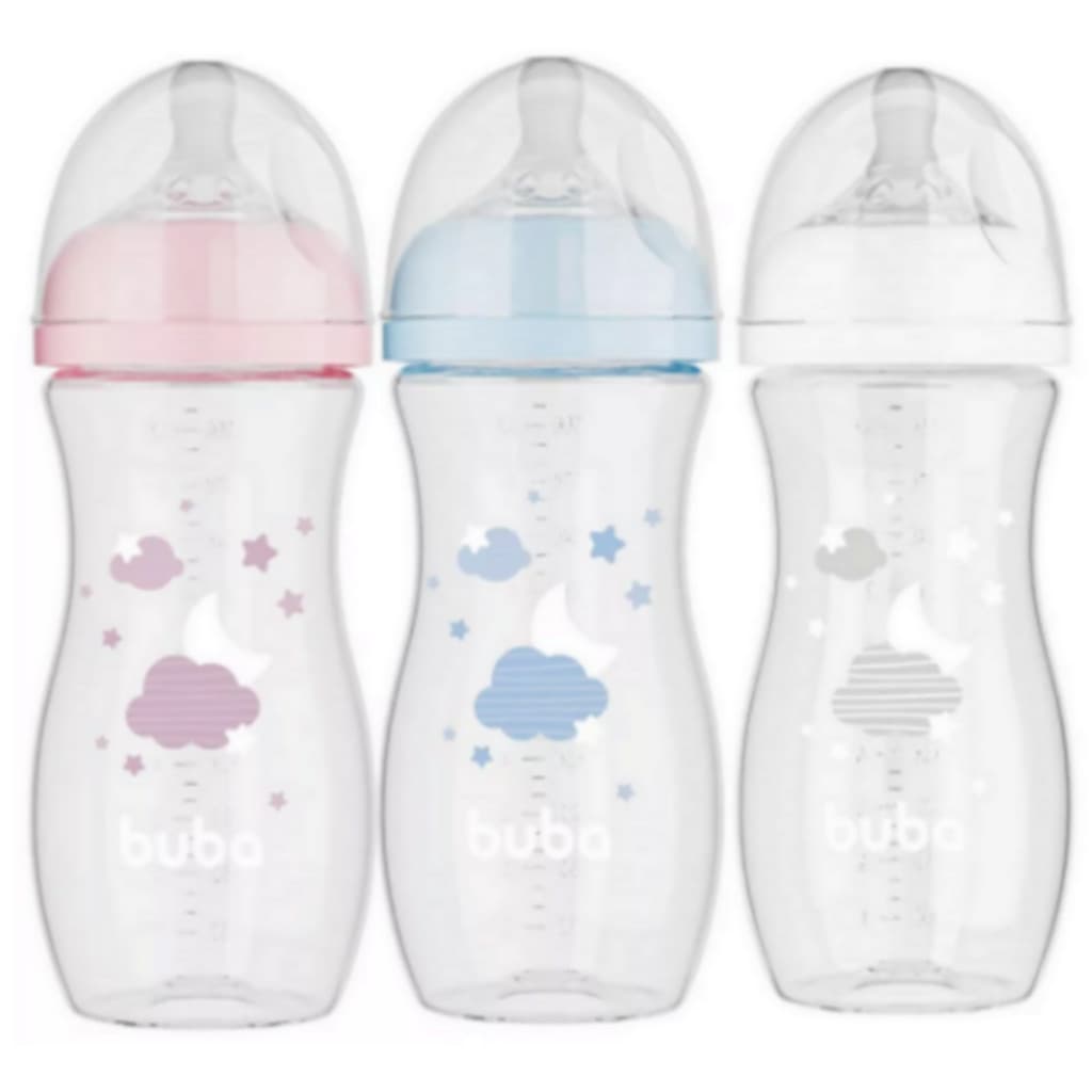 MAMADEIRA ANTCOLICA EASY FLOW NUVEM  330ML BUBA