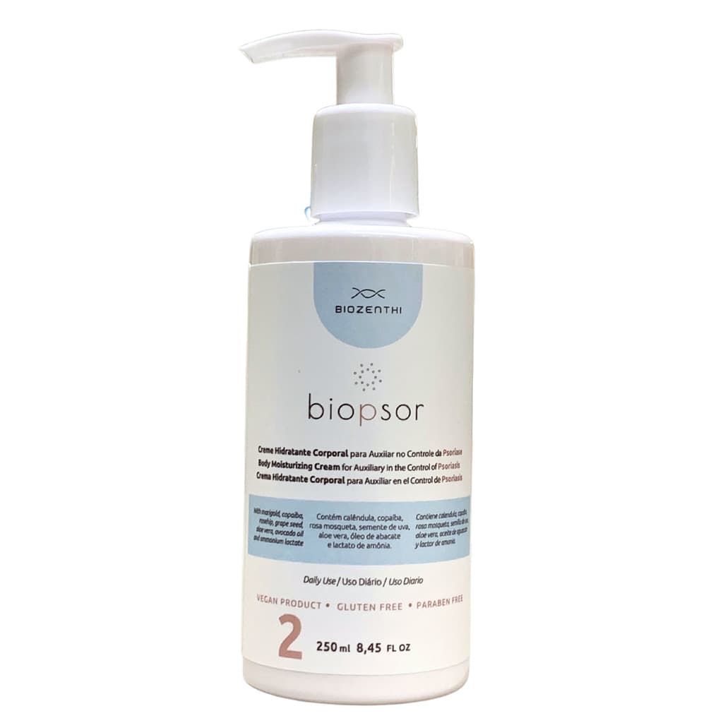 Hidratante Psoríase calmante Corporal 250 ml - Natural Vegano