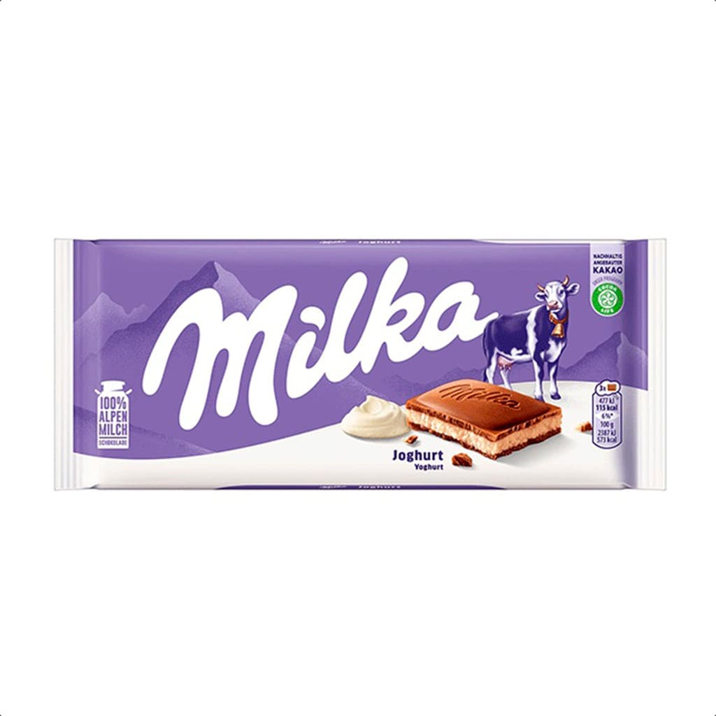 Chocolate Milka Yoghurt 100g Importado Premium