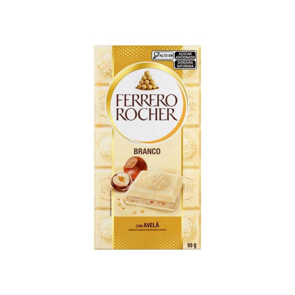 Chocolate Ferrero Rocher Branco 90g - Importado