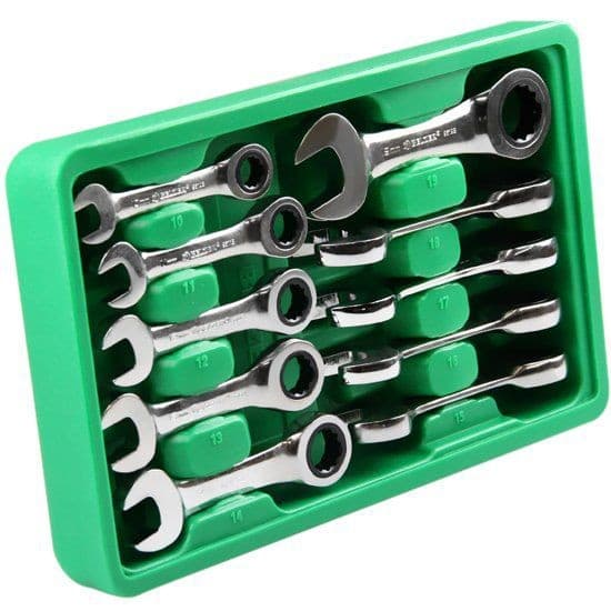 Chave Combinada Catraca Curta Jogo 10 a 19mm com 10 peças BELZER