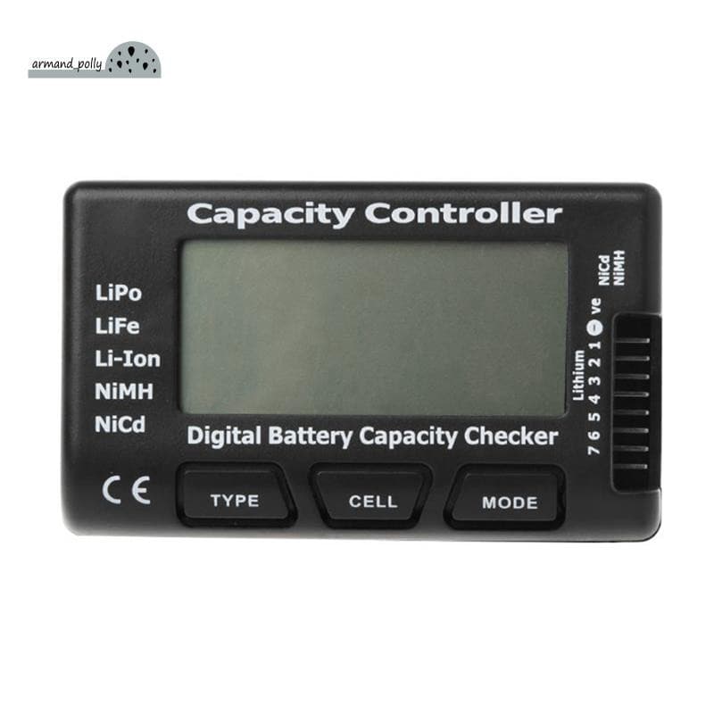 RC Cellmeter 7 Digital Bateria Verificador De Capacidade Controlador Tester Tensão Para LiPo Life Li-Ion NiMH Nicd Medid