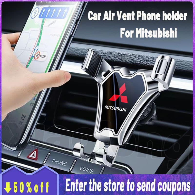 Para Mitsubishi Alta Qualidade ABS Multifuncional Suporte Do Telefone Carro Ventilação De Ar Moda Celular Móvel Acessóri
