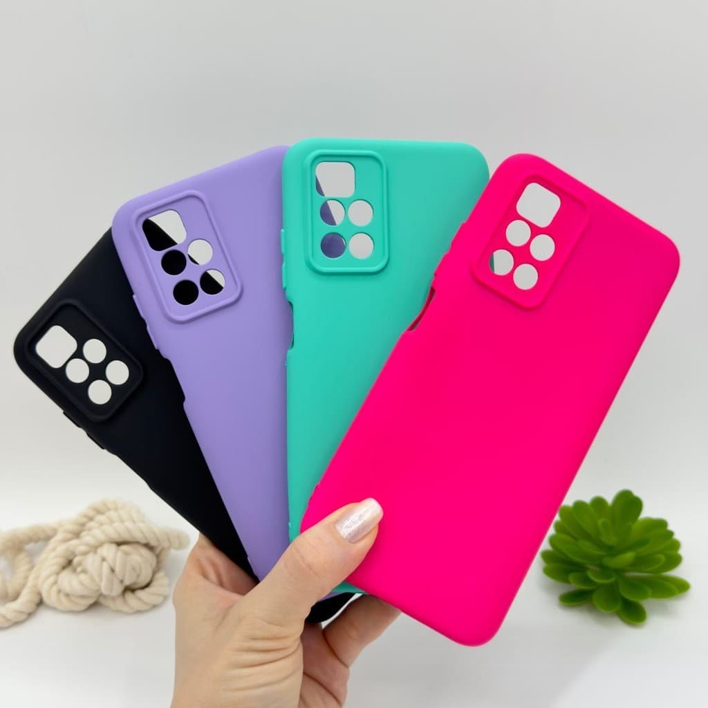 Capa Para Xiaomi Redmi 10 / Redmi 10 Prime Silicone Aveludada Capinha de Celular