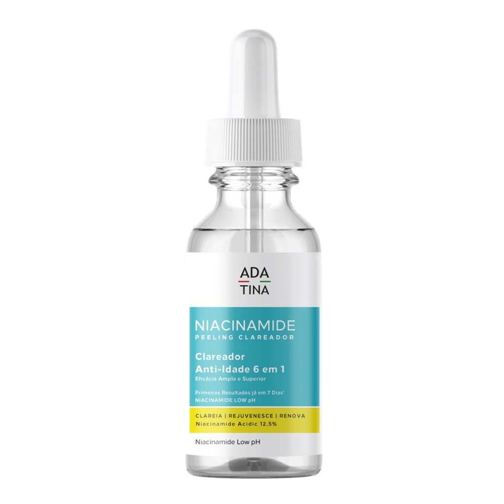 Niacinamide Peeling Clareador Anti-Idade 6em1 30ml Ada Tina