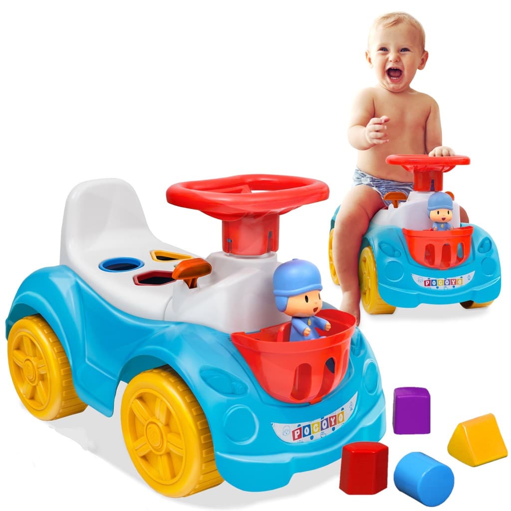 Andador Totoka Pocoyo Boneco Motoca Velotrol Infantil Bebê 3063