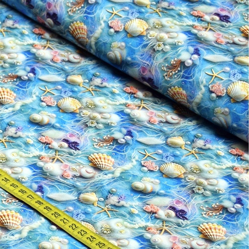 Tecido Estampado Para Patchwork - Maroc 5 (0,50x1,50)