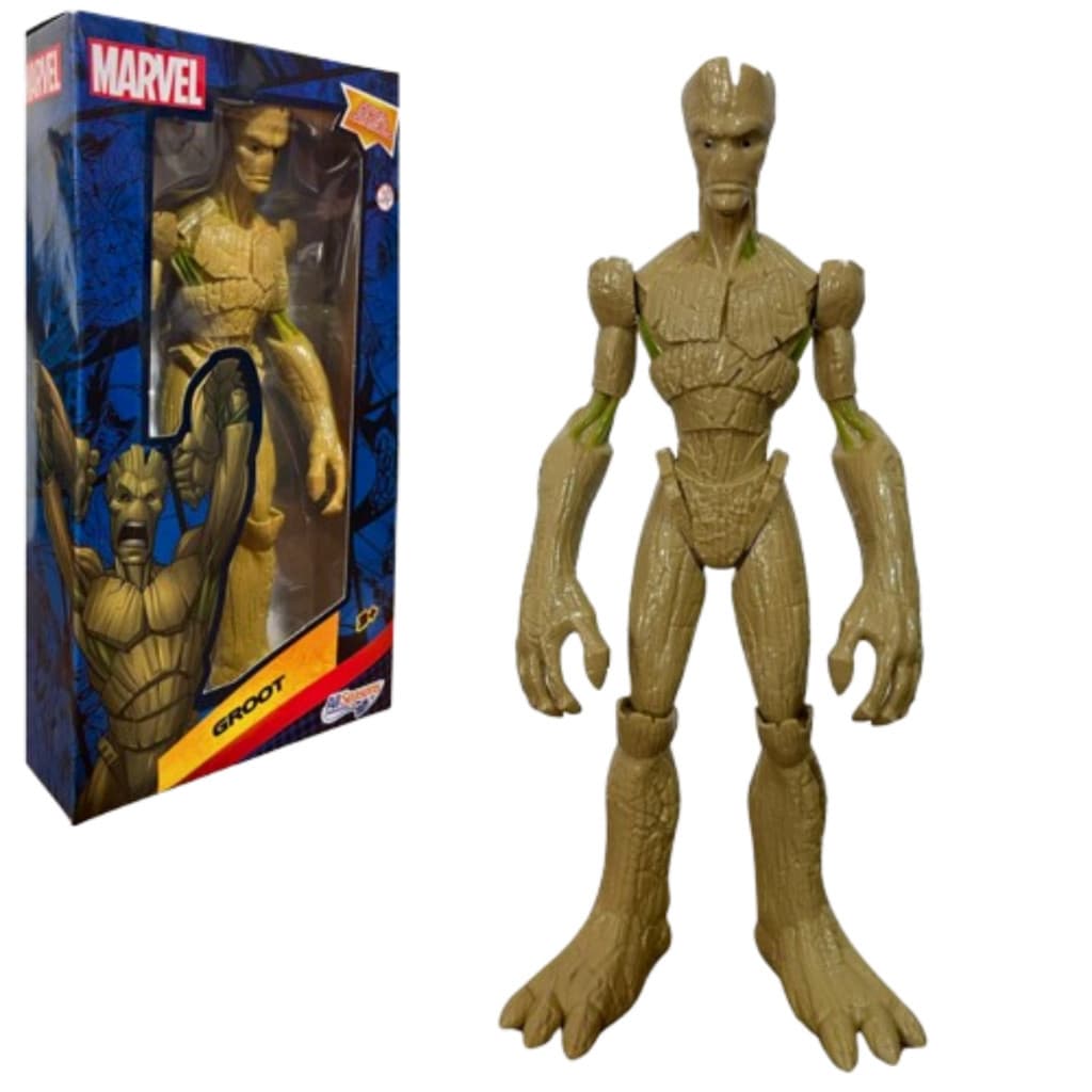 Boneco Groot Brinquedo Articulado Marvel All Seasons 22 cm