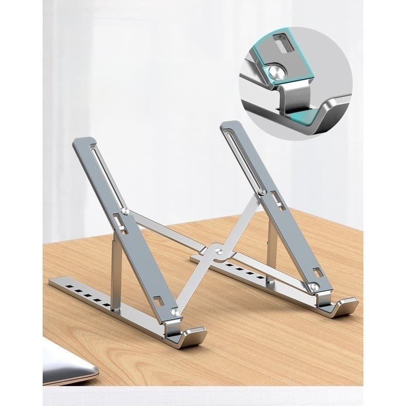 Laptop Stand - Suporte para Notebook Dobrável de Ferro MING