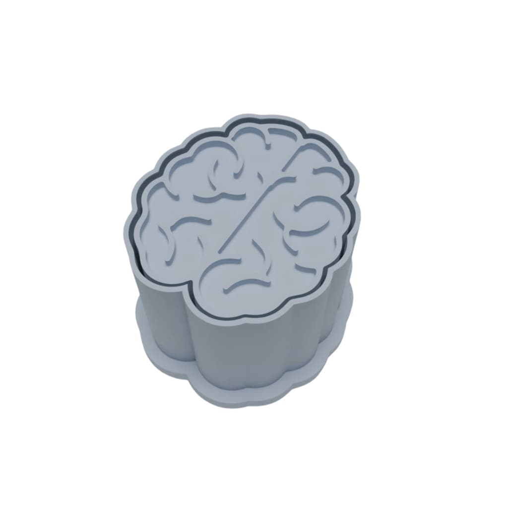 Ejetor Modelador Para Doces CEREBRO Brigadeiros Docinhos Massa Biscuit Biscoito Resistente Massinha Modelar Pasta Americ