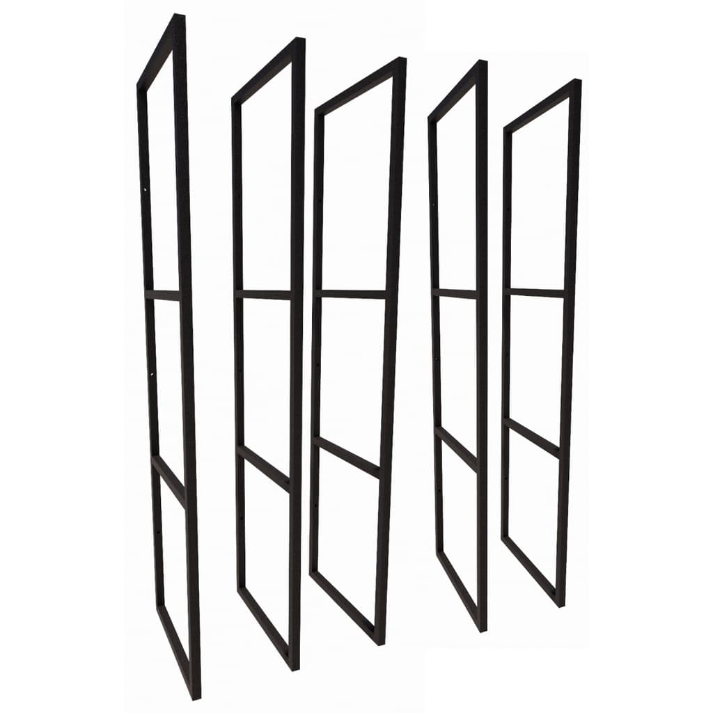 5 suporte prateleira estilo industrial parede teto 100x28cm