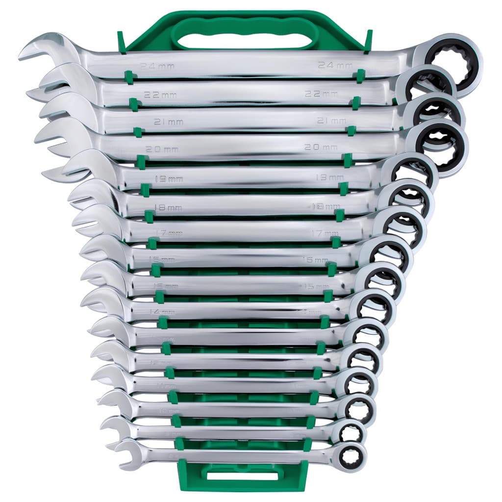Jogo Chave Combinada Catraca 1/4” A 1” 13 Pçs St09040g Sata