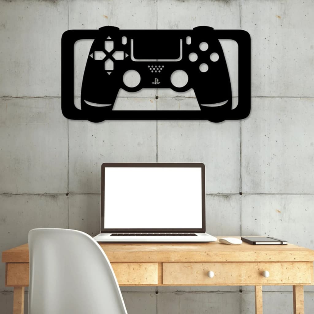 Quadro Gamer Decoração MDF Parede Controle Videogame Presente Geek