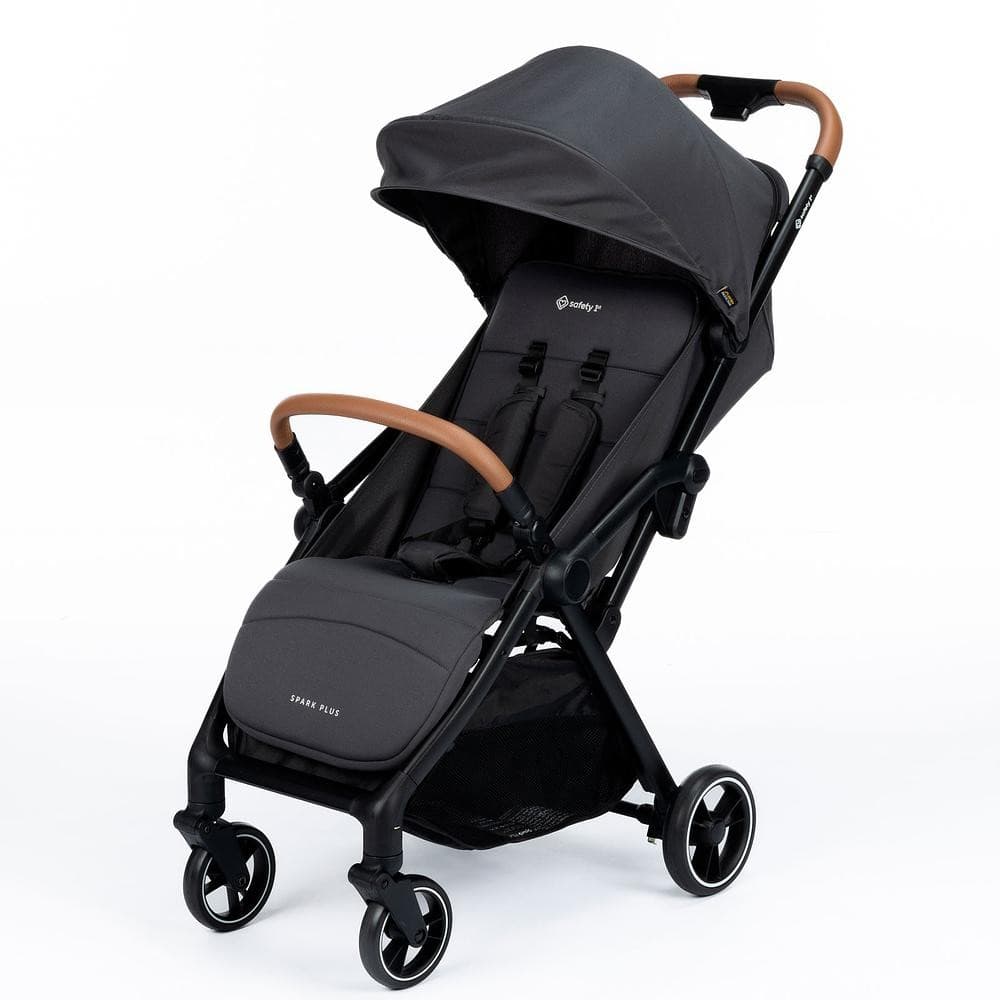 Carrinho de Bebê Spark Plus Safety 1st 0-22kg Passeio Fechamento Automático Black Graphite