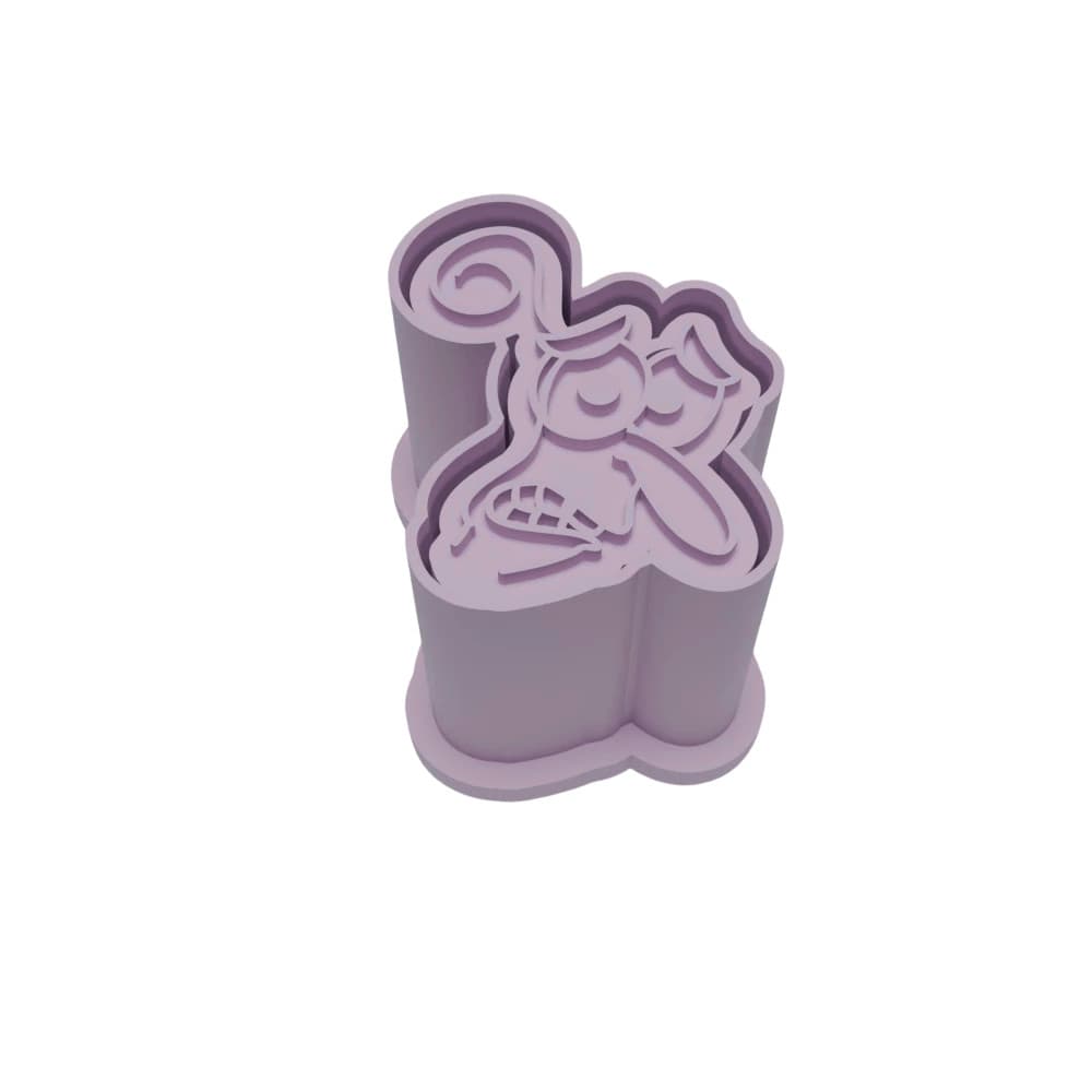 Ejetor Modelador Para Doces DIVERTIDAMENTE MEDO Brigadeiros Docinhos Massa Biscuit Biscoito Resistente Massinha Modelar 