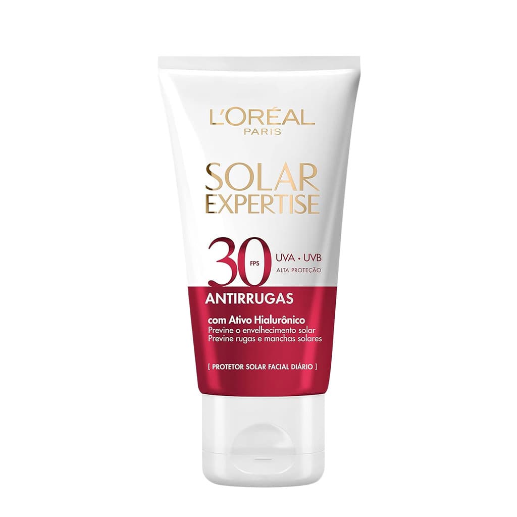 L'Oréal Paris Solar Expertise Antirrugas FPS30 - Protetor Solar Facial 40g