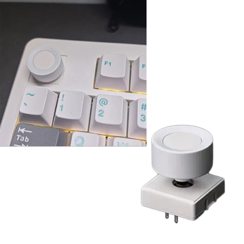 zzz Hotswap Botão Rotativo Capaz Para Teclados Mecânicos Aumenta O Aperto Hot Swap Programadores De Teclado
