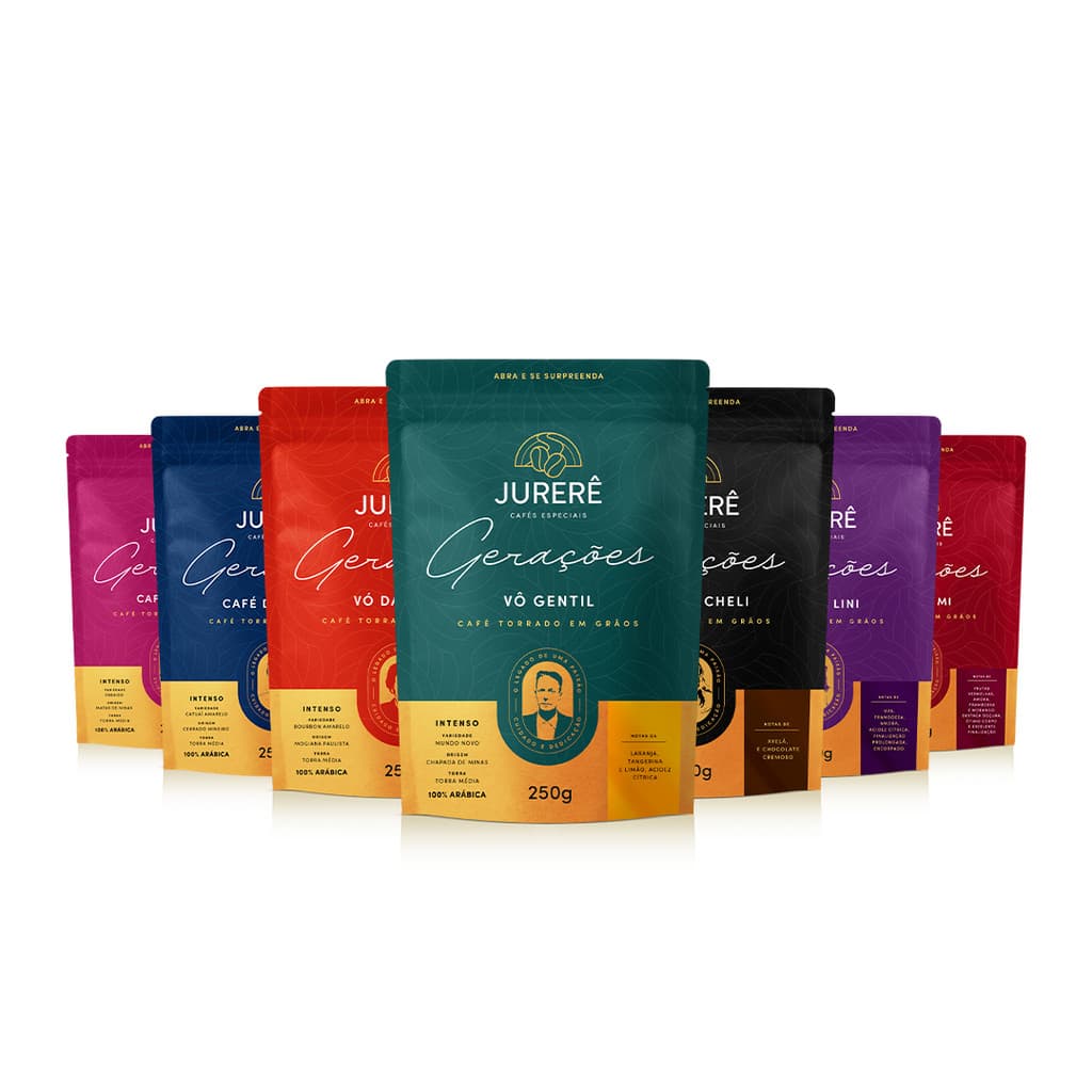 Kit Café Linha Gerações Torrado em Grãos