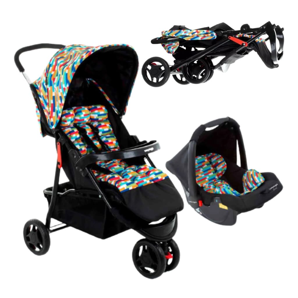 Carrinho TS Delta Duo Pro Voy Colore Segurança e Pratico