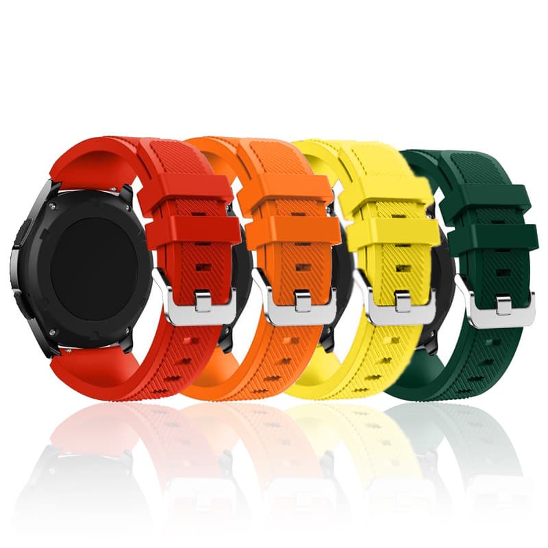 Pulseira 22mm de Silicone para Smartwatch Zeblaze GTS 3 / 3Plus / 3Pro Zeblaze Ares