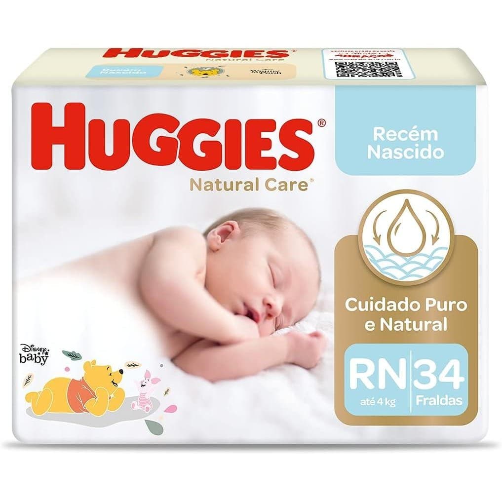 Huggies RN - Fralda, 34 unidades