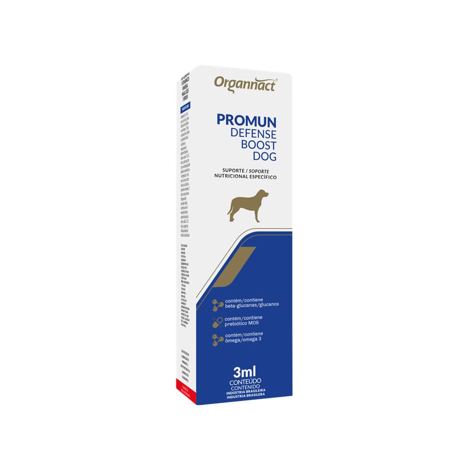 Promun Defense Boost Dog Suplemento Cães Organnact 3ml