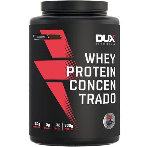 WHEY PROTEIN CONCENTRADO 900G CHOCOLATE DUX
