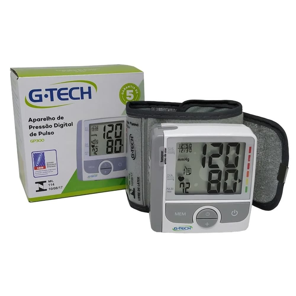 Aparelho Medidor De Pressão Arterial Digital De Pulso GP 300