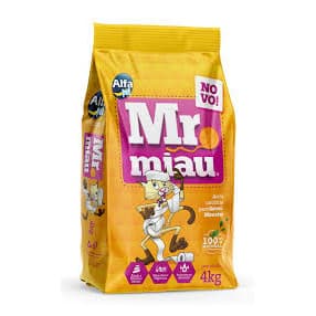 AREIA HIGIENICA SANITARIA GRANULADA P/ GATOS - MR MIAU