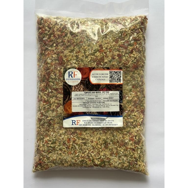 Tempero Ana Maria - pct 1kg