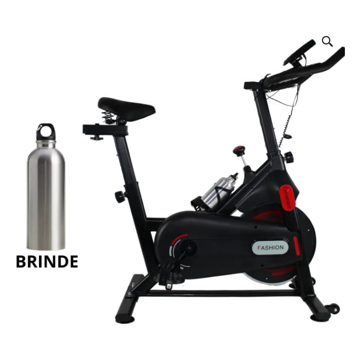 Bicicleta Ergométrica De Spinning De Alta Performance Tamanho Grande para pessoas altas + Garrafa