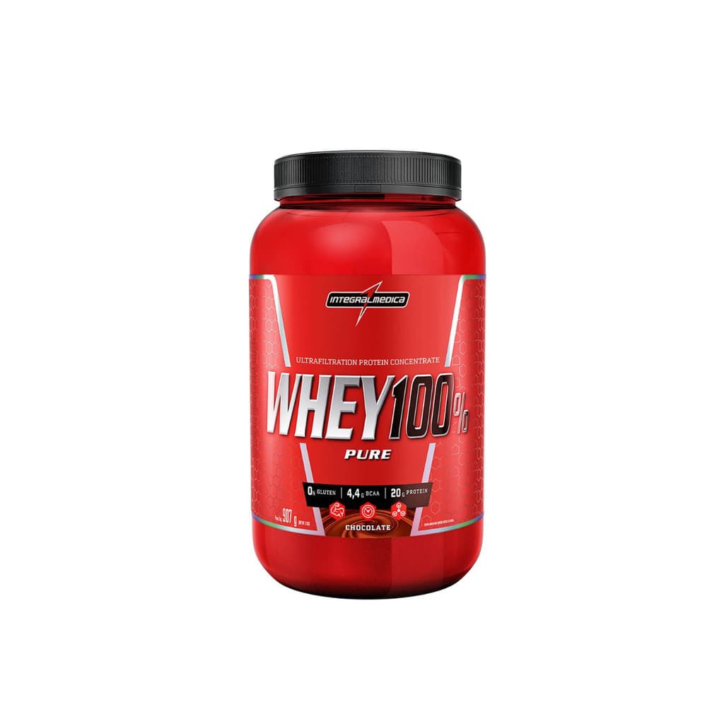 Whey Protein Concentrado 100% Chocolate 900g – Integralmédica
