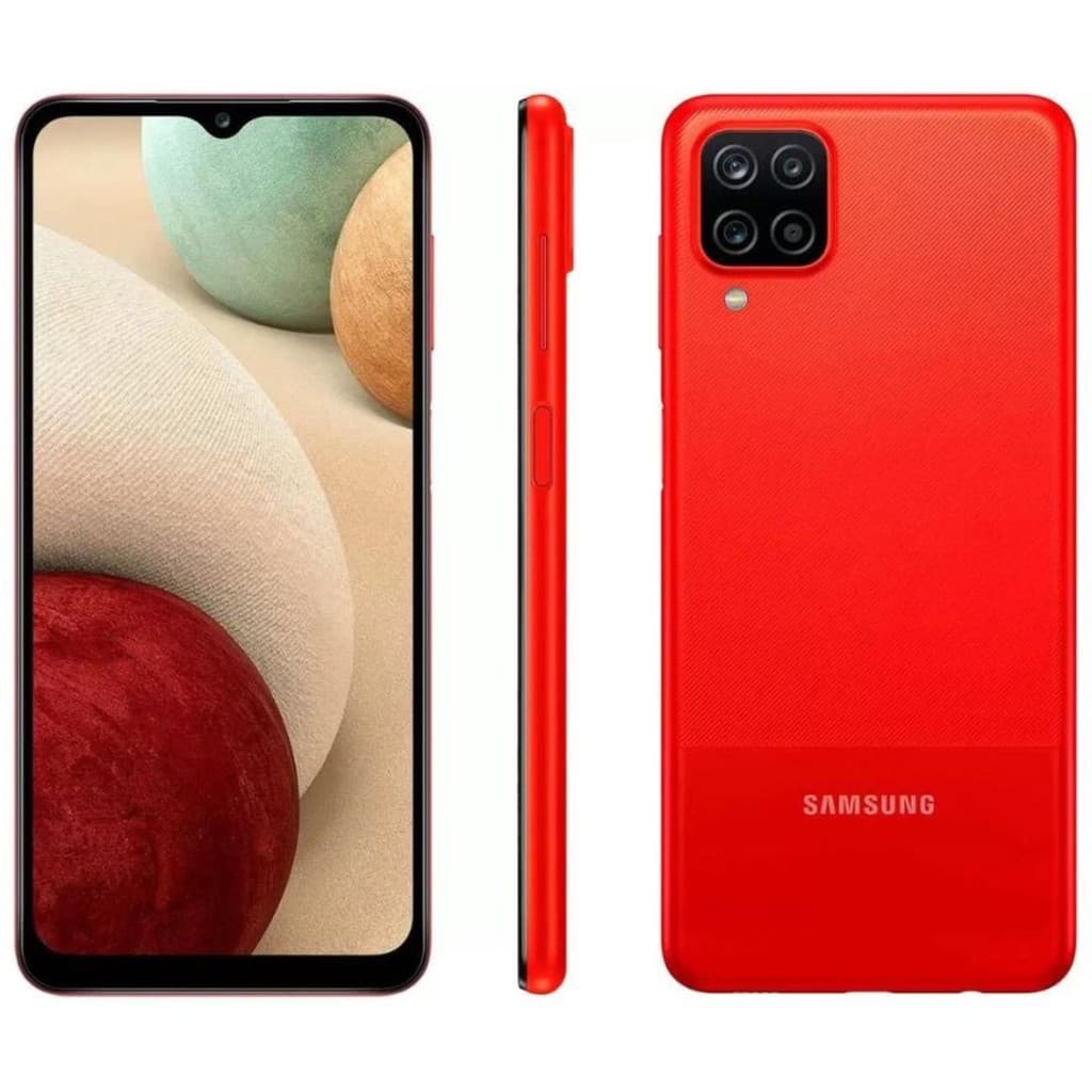 Samsung Galaxy A12 64 GB Vermelho - Muito Bom